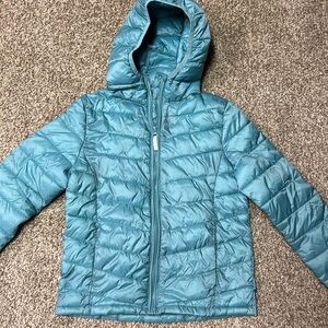 Girls teal jacket size large by CORE life